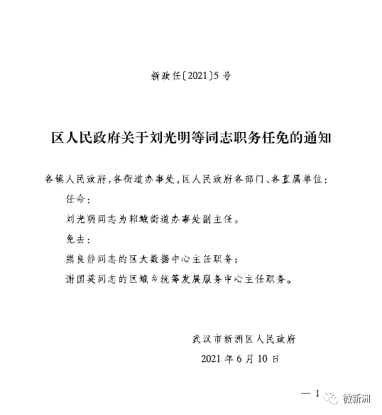 巴林右旗最新人事任免公告